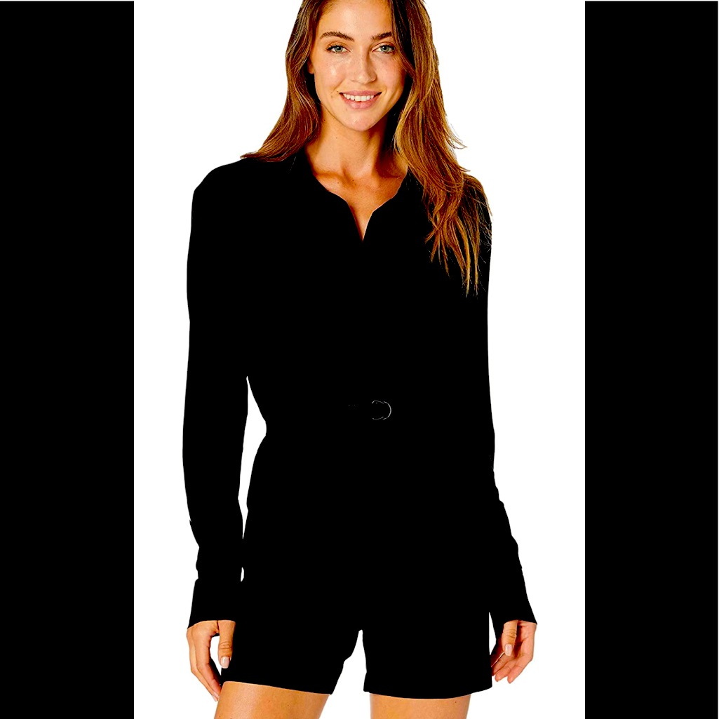 Norma Kamali Black Nwt Jump Short Xl